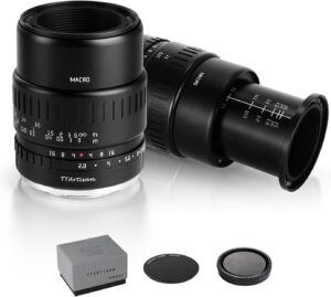 TTArtisan 40mm f/2.8 Macro Lens APS-C Manual Focus Prime Lens for E-Mount A5100 A6100 A6500 A6600 A6700 NEX-3N NEX-3R NEX-5T NEX-5R NEX-7 A7II A7M3 A7RIV A7R5 A7S A9 A1 II